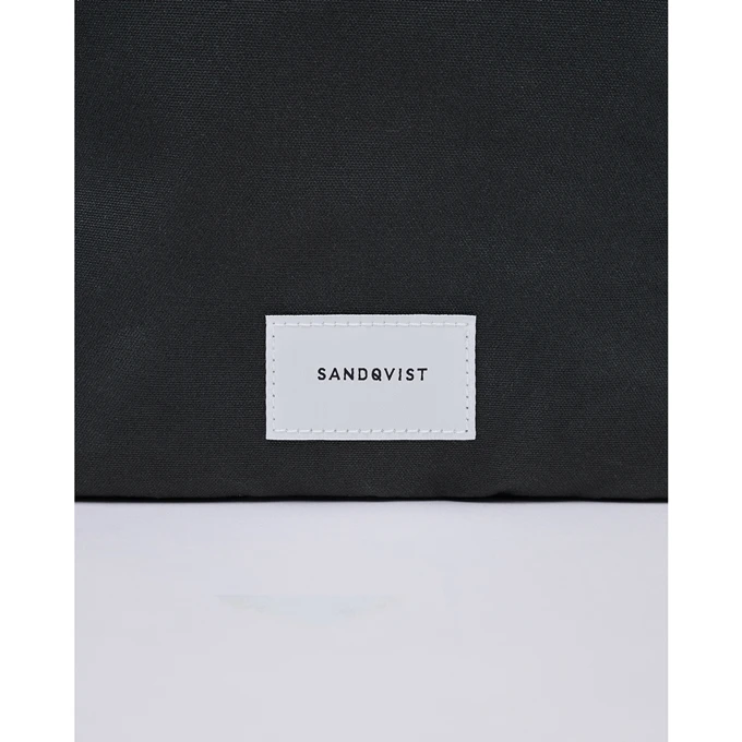 Sandqvist Knut Backpack II Black With Black Webbing 7 Sandqvist Knut Backpack II Black With Black Webbing - Afbeelding 7