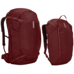 Thule Landmark 60L Women's Backpack Dark Bordeaux -Mode Tassen Winkel image 13696