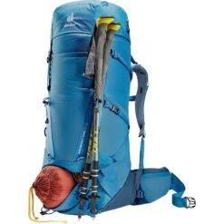 Deuter Aircontact Core 40+10 Backpack Reef-ink -Mode Tassen Winkel image 13818