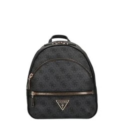 Guess Manhattan Backpack Coal Logo