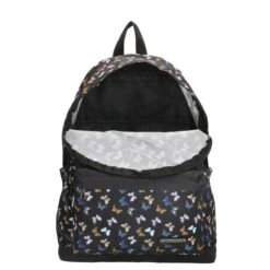 Enrico Benetti Nairobi Rugtas 14" Vlinder Print -Mode Tassen Winkel image 14041