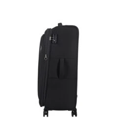 American Tourister Hyperspeed Spinner 80 TSA Exp Jet Black -Mode Tassen Winkel image 1413