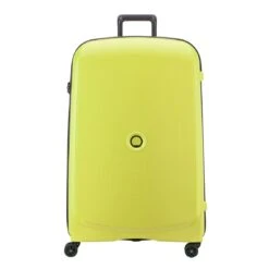 Delsey Belmont Plus 4 Wheel Trolley 83 Chartreuse Green
