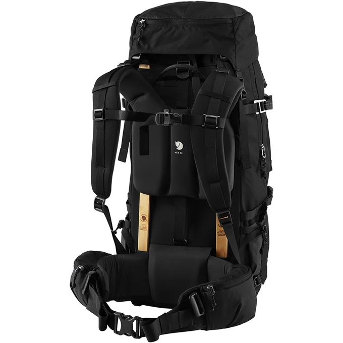 Fjallraven Keb 52 Black/black 4 Fjallraven Keb 52 Black/black - Afbeelding 4
