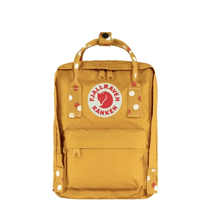 Fjallraven Kanken Mini Ochre-confetti Pattern 1 Fjallraven Kanken Mini Ochre-confetti Pattern