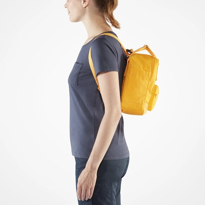 Fjallraven Kanken Mini Ochre-confetti Pattern 3 Fjallraven Kanken Mini Ochre-confetti Pattern - Afbeelding 3