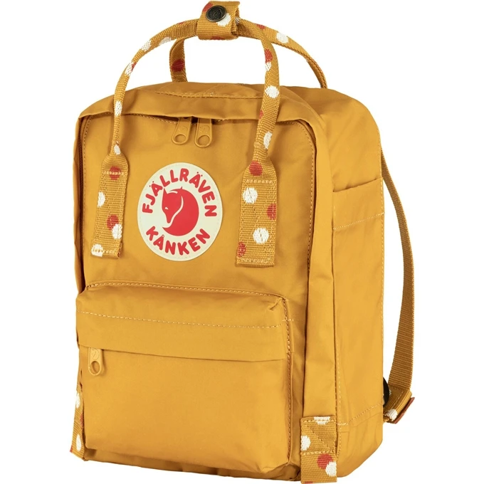 Fjallraven Kanken Mini Ochre-confetti Pattern 4 Fjallraven Kanken Mini Ochre-confetti Pattern - Afbeelding 4