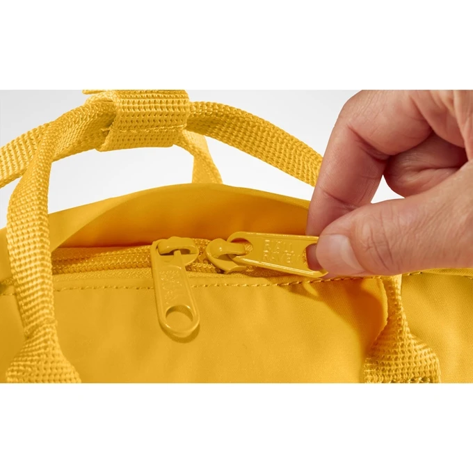 Fjallraven Kanken Mini Ochre-confetti Pattern 9 Fjallraven Kanken Mini Ochre-confetti Pattern - Afbeelding 9