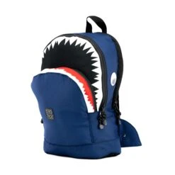 Pick & Pack Shark Shape Backpack M Navy -Mode Tassen Winkel image 14785