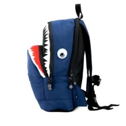 Pick & Pack Shark Shape Backpack M Navy -Mode Tassen Winkel image 14786