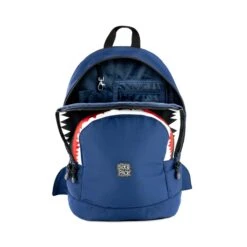 Pick & Pack Shark Shape Backpack M Navy -Mode Tassen Winkel image 14788