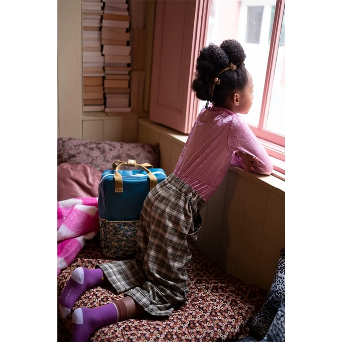 Sticky Lemon Golden Backpack Large Edison Teal Flower Field Green 2 Sticky Lemon Golden Backpack Large Edison Teal Flower Field Green - Afbeelding 2