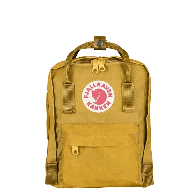 Fjallraven Kanken Mini Rugzak Ochre 1 Fjallraven Kanken Mini Rugzak Ochre