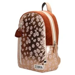 Zebra Trends Girls Flower Rugzak M Pink -Mode Tassen Winkel image 14890