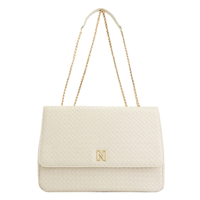 Nikkie Avril Braided Bag Cream 1 Nikkie Avril Braided Bag Cream