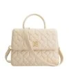Nikkie Drew Quilted Handbag Cream