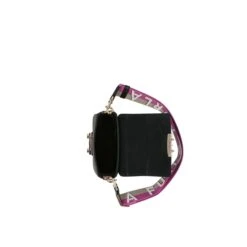 Furla Metropolis Crossbody Mini Webbing Nero/marmo Violet -Mode Tassen Winkel image 15091