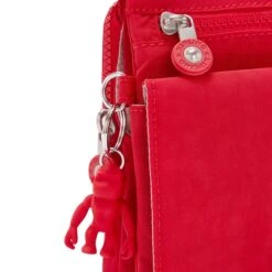 Kipling New Eldorado Crossbodytas Red Rouge -Mode Tassen Winkel image 15198