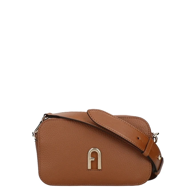 Furla Primula Mini Crossbody Cognac 1 Furla Primula Mini Crossbody Cognac