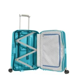 Samsonite S'Cure Spinner 55 Aqua Blue -Mode Tassen Winkel image 1540