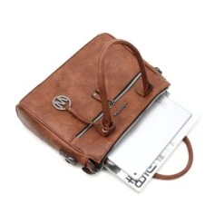 Wimona Bambina Schoudertas Cognac 10 Wimona Bambina Schoudertas Cognac -Mode Tassen Winkel image 15428