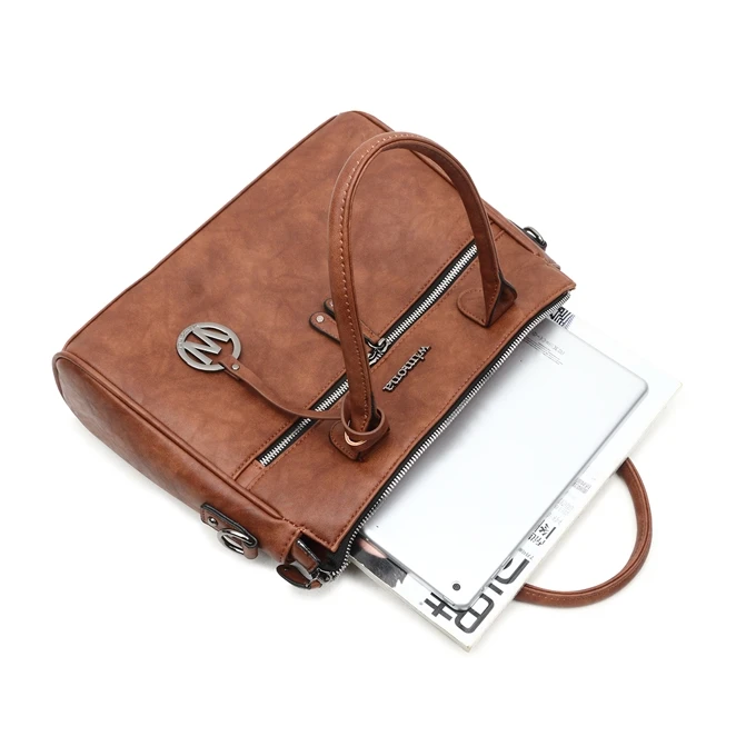 Wimona Bambina Schoudertas Cognac 5 Wimona Bambina Schoudertas Cognac - Afbeelding 5