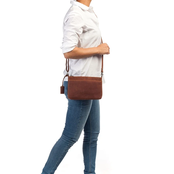 Burkely Antique Avery Crossover Cognac 2 Burkely Antique Avery Crossover Cognac - Afbeelding 2