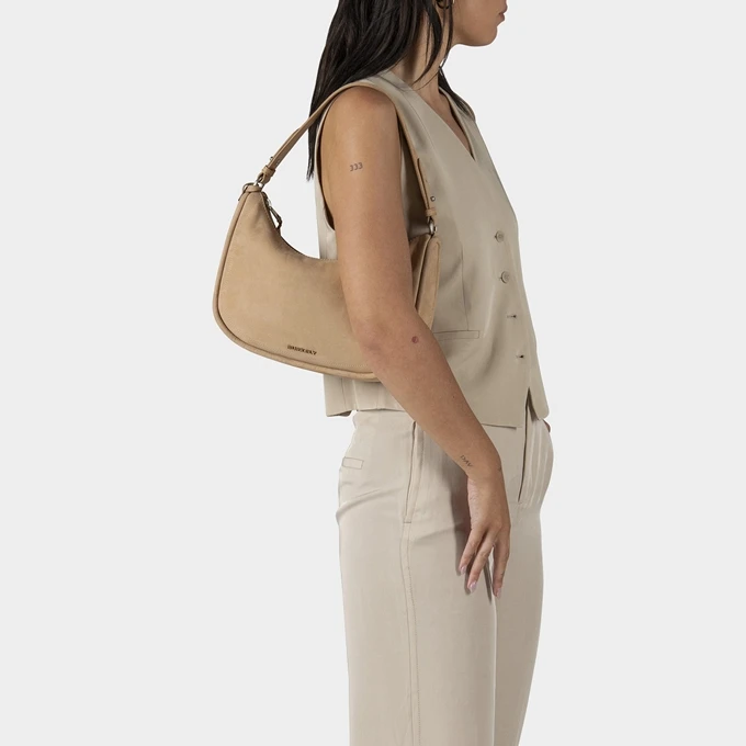 Burkely Still Selene Shoulderbag Zacht Beige 2 Burkely Still Selene Shoulderbag Zacht Beige - Afbeelding 2