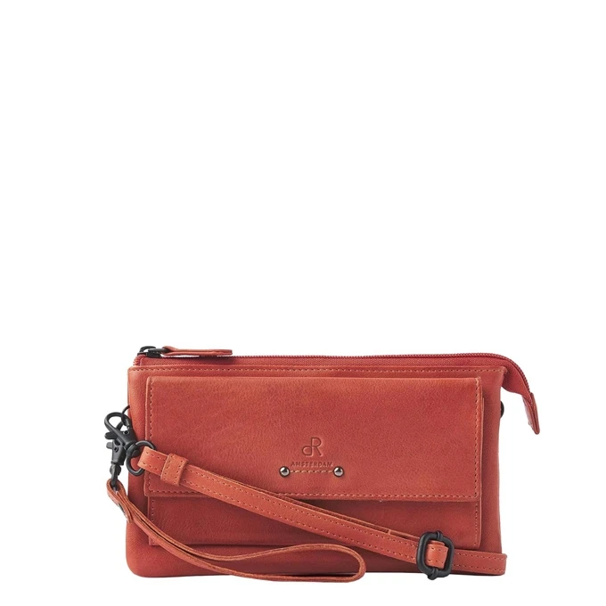 DR Amsterdam Tampa Schoudertas / Clutch Orange 1 DR Amsterdam Tampa Schoudertas / Clutch Orange