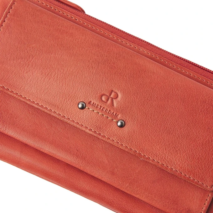 DR Amsterdam Tampa Schoudertas / Clutch Orange 4 DR Amsterdam Tampa Schoudertas / Clutch Orange - Afbeelding 4