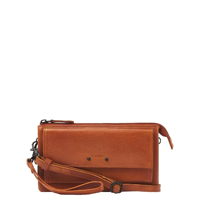 DR Amsterdam Tampa Schoudertas/Clutch Camel 1 DR Amsterdam Tampa Schoudertas/Clutch Camel