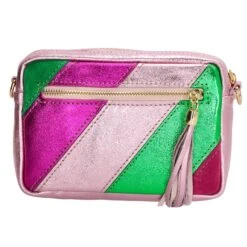 Charm London Anna Schoudertas Fuchsia -Mode Tassen Winkel image 15536