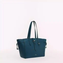 Furla Net Tote M Blu Jay -Mode Tassen Winkel image 15578