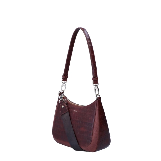 LouLou Essentiels 103Bag Classy Croc Cacao 4 LouLou Essentiels 103Bag Classy Croc Cacao - Afbeelding 4