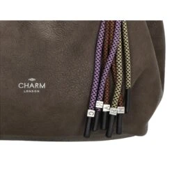 Charm London Tottenham Handtas Darkbrown -Mode Tassen Winkel image 15599