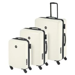 Princess Traveller PT-01 Medium Trolley Pearl White -Mode Tassen Winkel image 1561