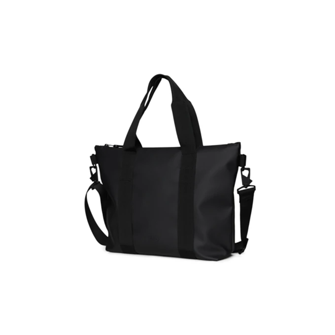 Rains Tote Bag Micro W3 Black 4 Rains Tote Bag Micro W3 Black - Afbeelding 4