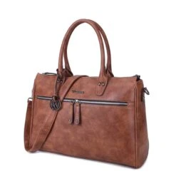 Wimona Fabiana-Two Dames Laptoptas Cognac -Mode Tassen Winkel image 15755