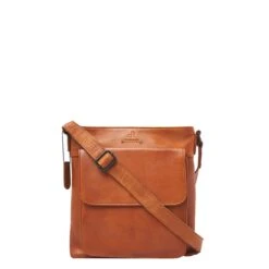 DR Amsterdam Tampa Schoudertas Cross-Over Camel