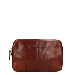 The Bridge Vespucci Man Bag Brown