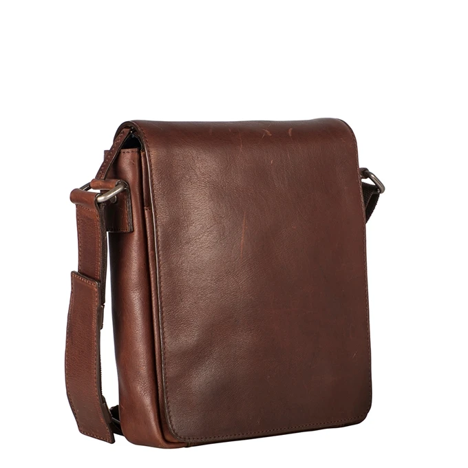 Leonhard Heyden Roma Shoulderbag S Tablet Brown 1 Leonhard Heyden Roma Shoulderbag S Tablet Brown