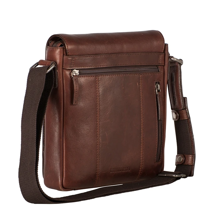 Leonhard Heyden Roma Shoulderbag S Tablet Brown 2 Leonhard Heyden Roma Shoulderbag S Tablet Brown - Afbeelding 2