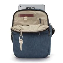Pacsafe Metrosafe X Anti-Theft Vertical Crossbody Dark Denim -Mode Tassen Winkel image 15935