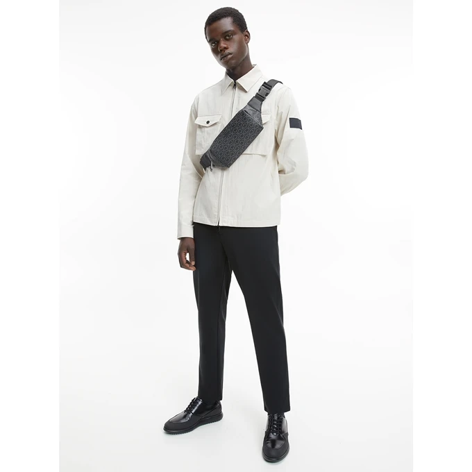 Calvin Klein Ck Must Waistbag Cla Black Classic Mono 2 Calvin Klein Ck Must Waistbag Cla Black Classic Mono - Afbeelding 2