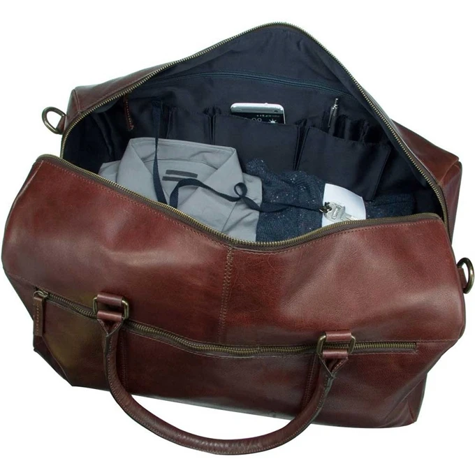 Leonhard Heyden Cambridge Travel Bag Black 4 Leonhard Heyden Cambridge Travel Bag Black - Afbeelding 4