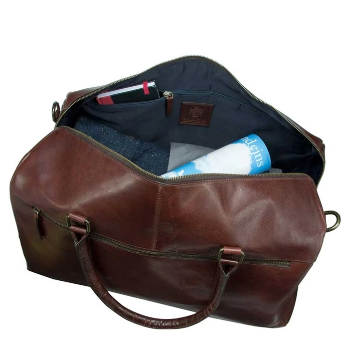 Leonhard Heyden Cambridge Travel Bag Black 5 Leonhard Heyden Cambridge Travel Bag Black - Afbeelding 5