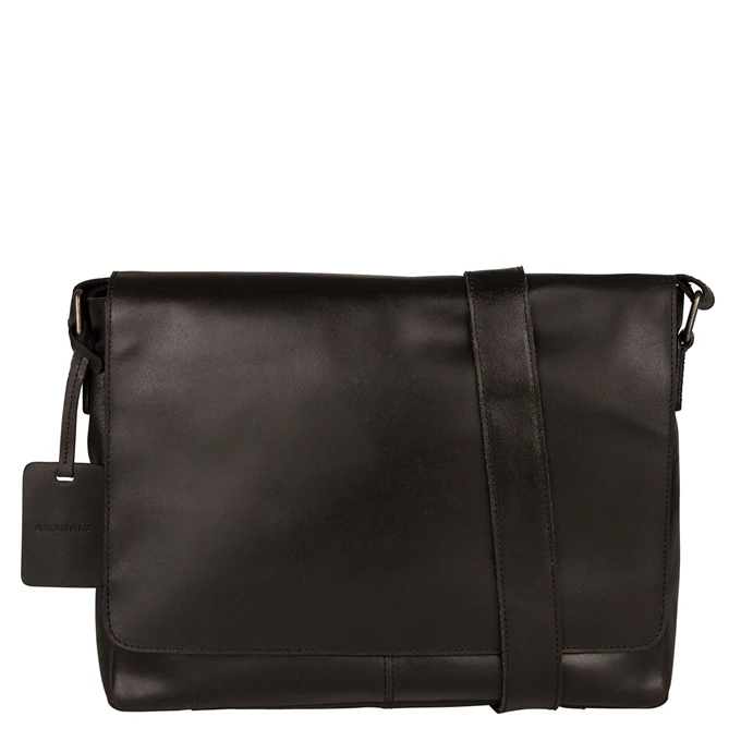 Burkely Vintage Juul Messenger Bag Black 1 Burkely Vintage Juul Messenger Bag Black