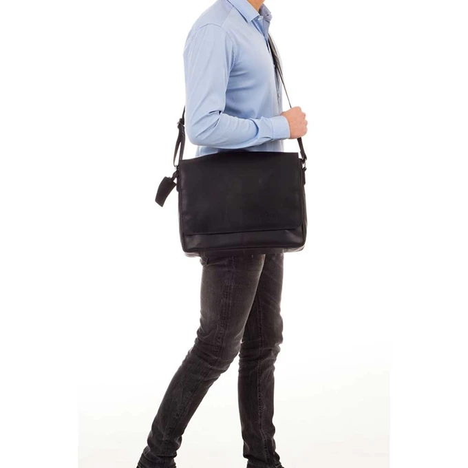 Burkely Vintage Juul Messenger Bag Black 10 Burkely Vintage Juul Messenger Bag Black - Afbeelding 10