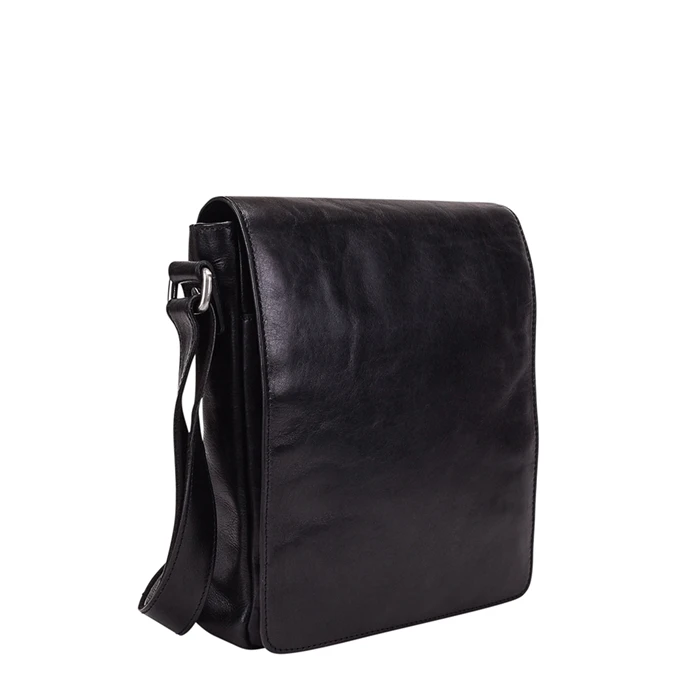 Leonhard Heyden Cambridge Messenger Bag S Black 1 Leonhard Heyden Cambridge Messenger Bag S Black