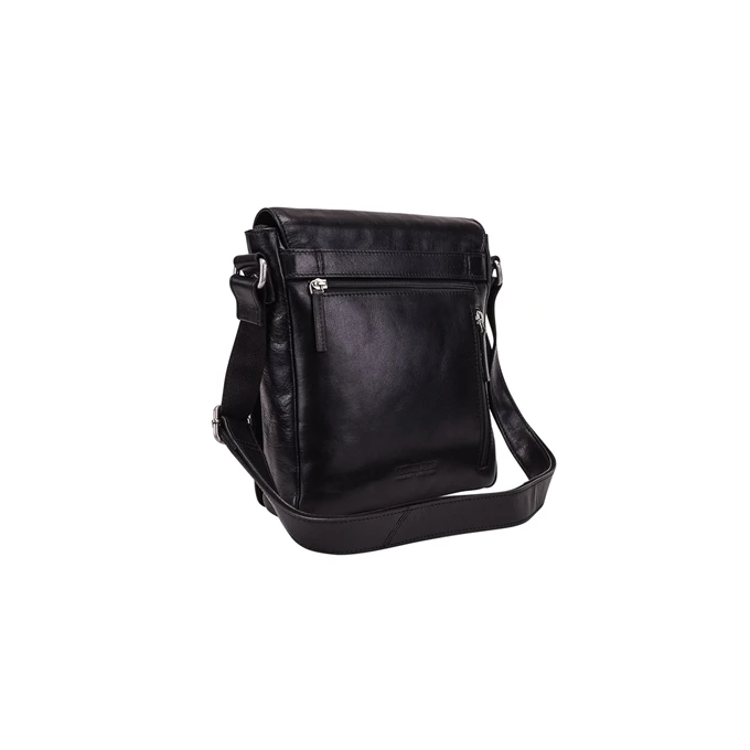Leonhard Heyden Cambridge Messenger Bag S Black 2 Leonhard Heyden Cambridge Messenger Bag S Black - Afbeelding 2